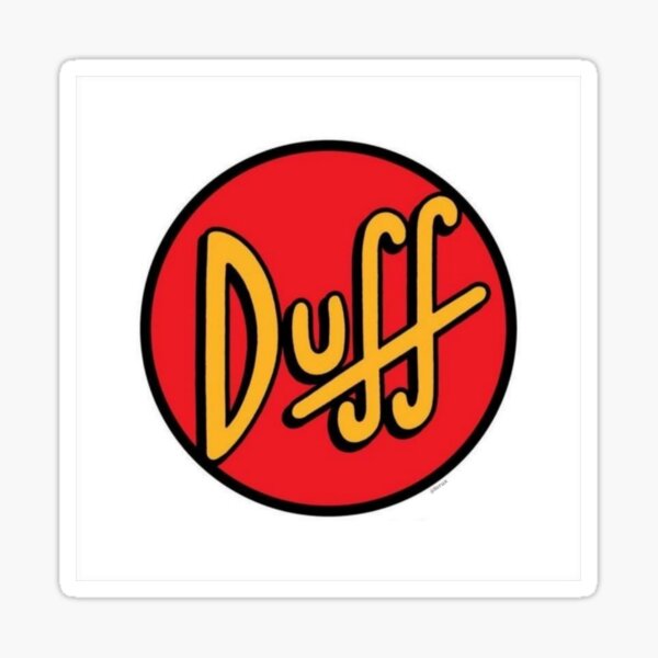 Aperçu de l'œuvre Autocollants Duff créée et vendue par Forux.