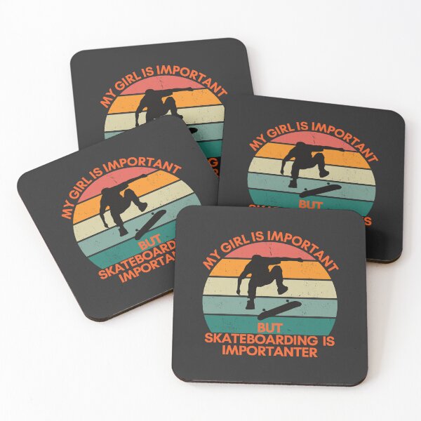 Aperçu de l'œuvre Ma fille est importante, mais le skateboard est plus important créée et vendue par GigaDesigns.