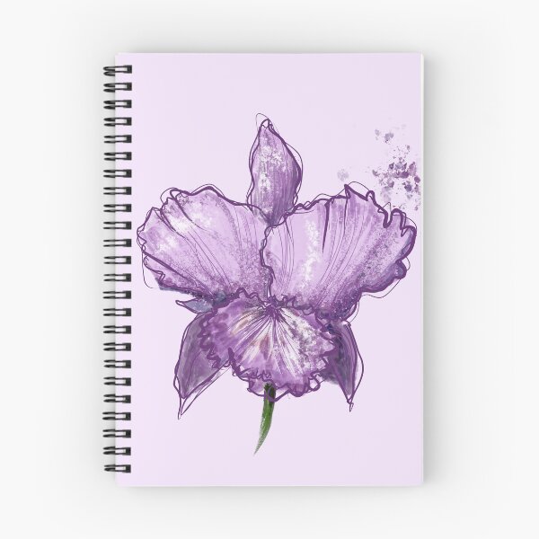 Aperçu de l'œuvre Orchidée rose créée et vendue par Lilly-Rune.