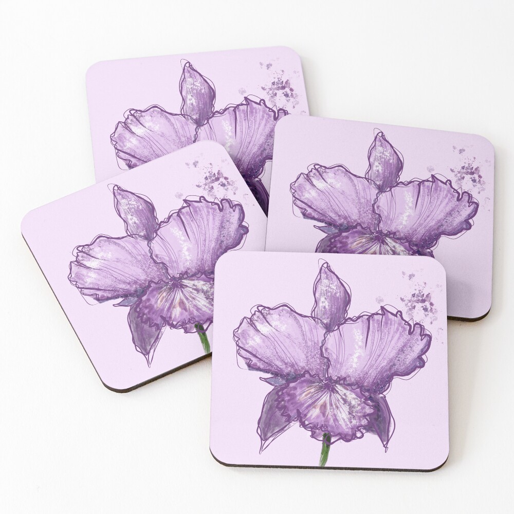 Item preview, Coasters (Set of 4) designed and sold by Lilly-Rune.