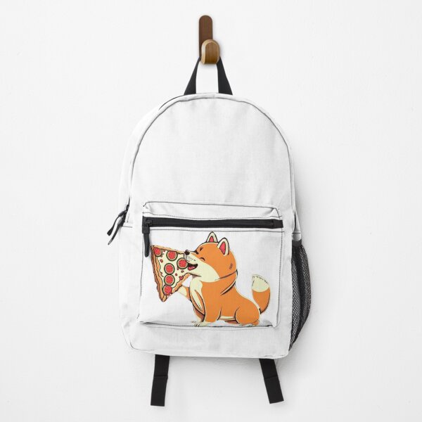 Item preview, Shiba inu eat Pizza art designed and sold by Maryberry96.