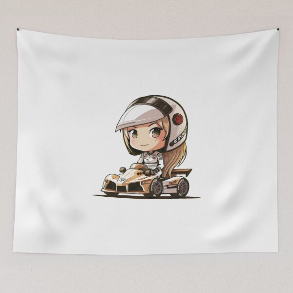 Item preview, Chibi Car Racer designed and sold by TheChibiStore.