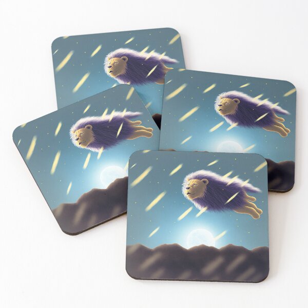 Item preview, Happy Flying Lion designed and sold by BoredArtLabs.