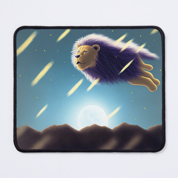 Item preview, Happy Flying Lion designed and sold by BoredArtLabs.