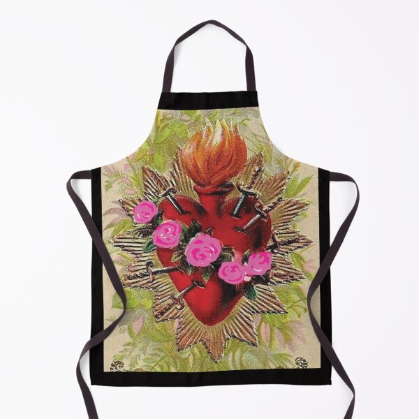Item preview, Sacred Heart (with swords) designed and sold by TinaSalazar.