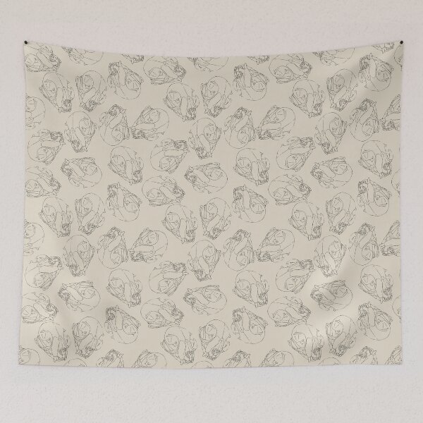 Item preview, Cat Skull on Bone designed and sold by Chantelle Ashton.
