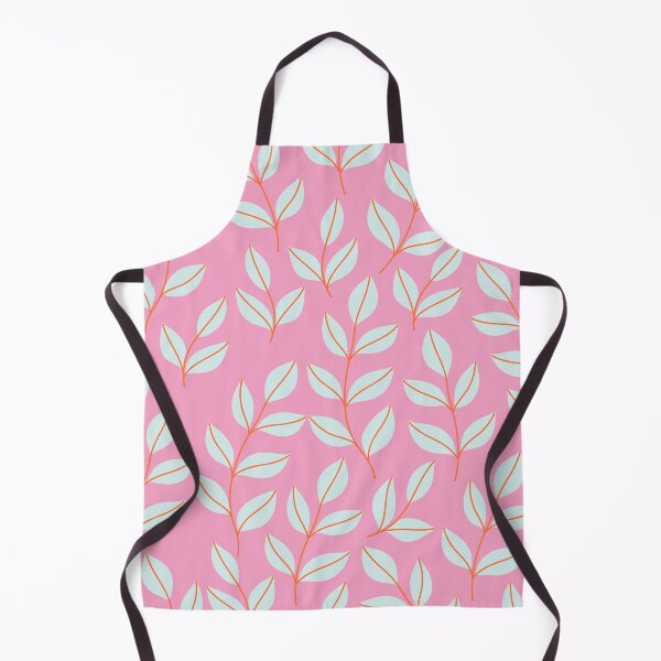 Item preview, Pink Chinese Leaves Pattern designed and sold by FengShuiLounge.
