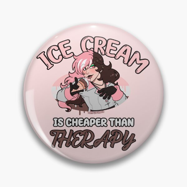 Item preview, Ice Cream is cheaper than THERAPY designed and sold by Lesbianeo's Void.