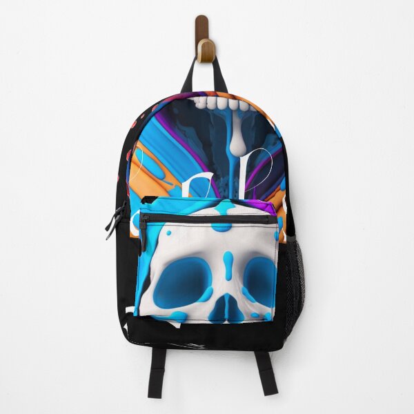 Item preview, Skull colorful designed and sold by ZionFashion.
