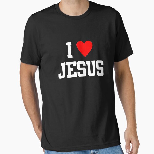 Item preview, I Love Jesus Christian t-shirts and hoodies designed and sold by ChristianLife.