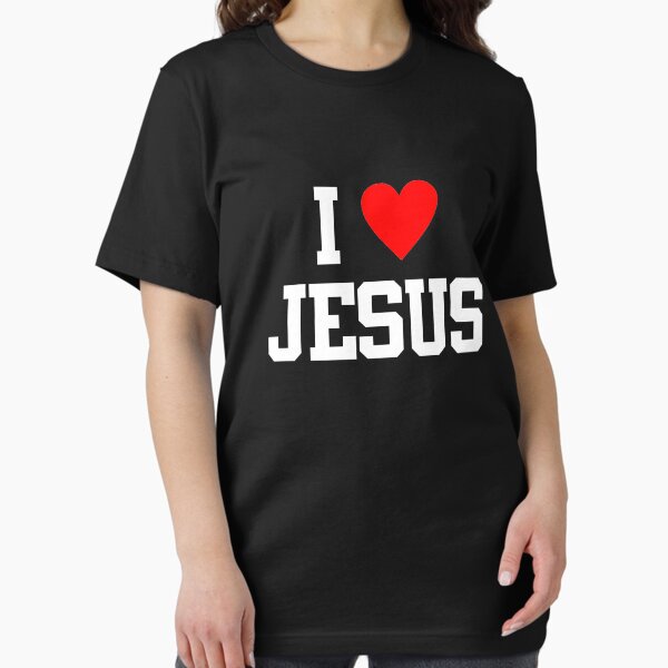 Item preview, I Love Jesus Christian t-shirts and hoodies designed and sold by ChristianLife.