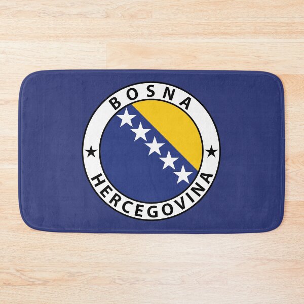 Item preview, Bosnia and Herzegovina flag coat of arms designed and sold by Skykratzer.