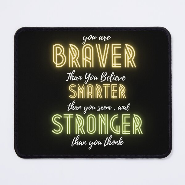 Item preview, You Are Braver Than You Believe  designed and sold by koki4you.