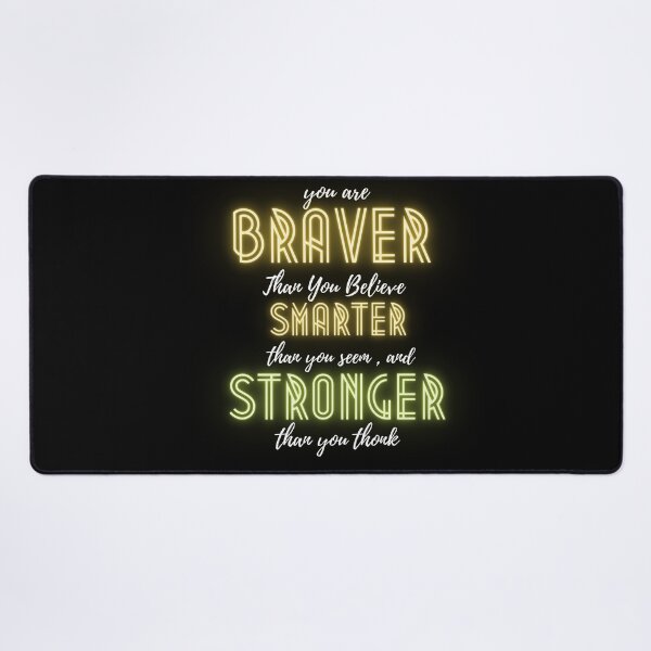 Item preview, You Are Braver Than You Believe  designed and sold by koki4you.