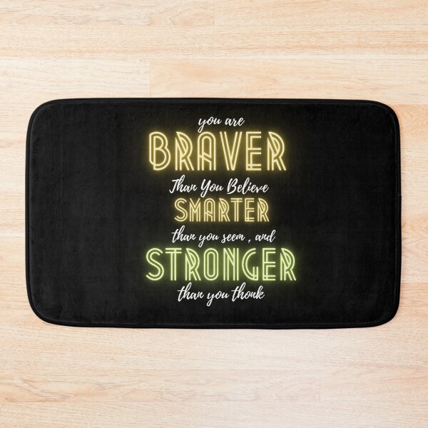 Item preview, You Are Braver Than You Believe  designed and sold by koki4you.