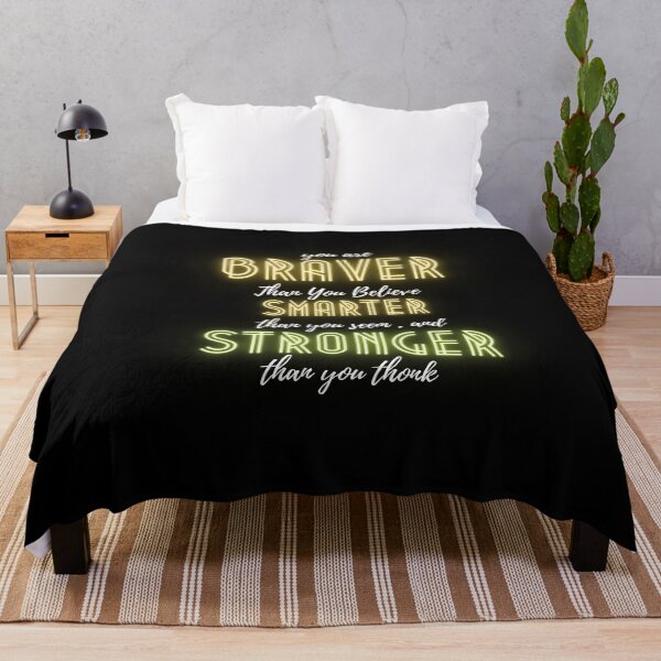Item preview, You Are Braver Than You Believe  designed and sold by koki4you.