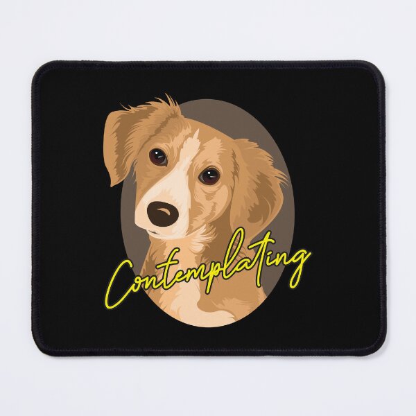 Item preview, A Cute Dog Contemplating designed and sold by TargetBox.