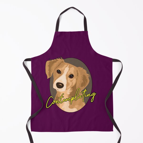 Item preview, A Cute Dog Contemplating designed and sold by TargetBox.