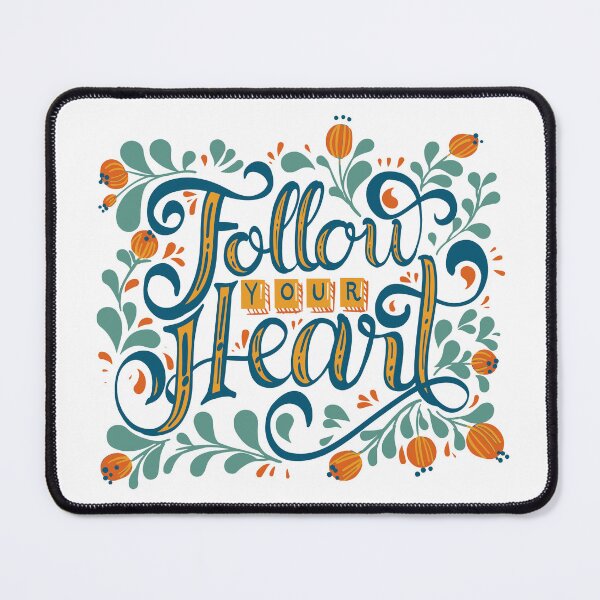 Item preview, Follow your heart , Happy valentines day designed and sold by Mialunaa.
