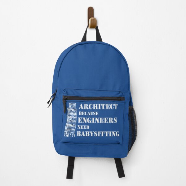 Item preview, Architect Because Engineers Need Babysitting (blue) designed and sold by Novelty-Shirts.