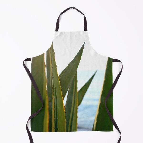Item preview, Agave cactus with blue sea / Ibiza Nature & Travel Photography designed and sold by Diana van Neck.