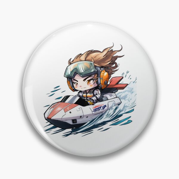 Artikelvorschau, Chibi Bootsrennfahrer entworfen und verkauft von TheChibiStore.