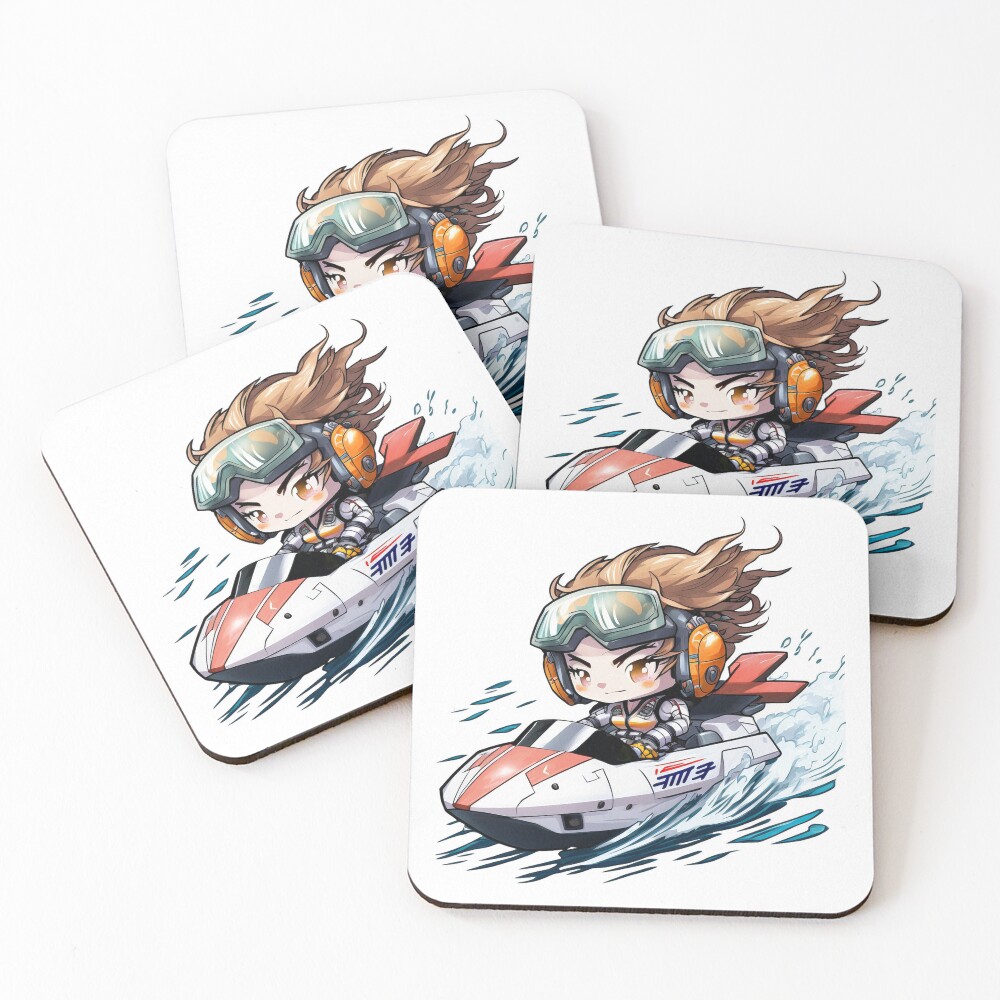 Item preview, Coasters (Set of 4) designed and sold by TheChibiStore.