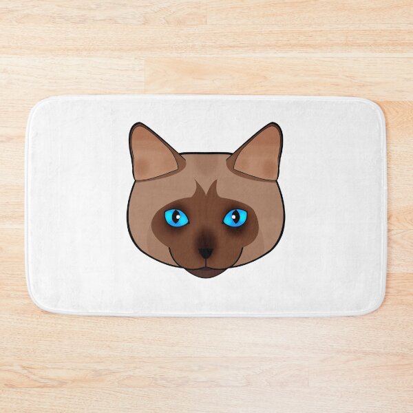 Item preview, Siamese cat face designed and sold by MaxFilms.