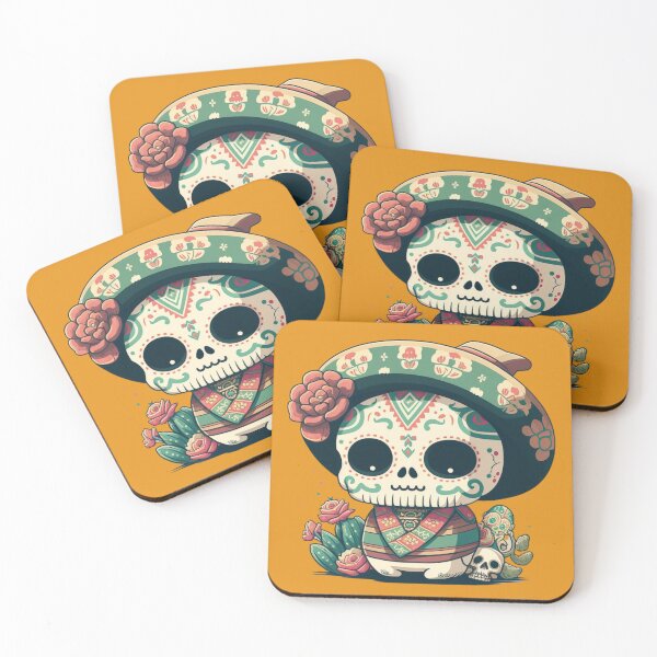 Item preview, Mex Skull designed and sold by FedoraDesign.