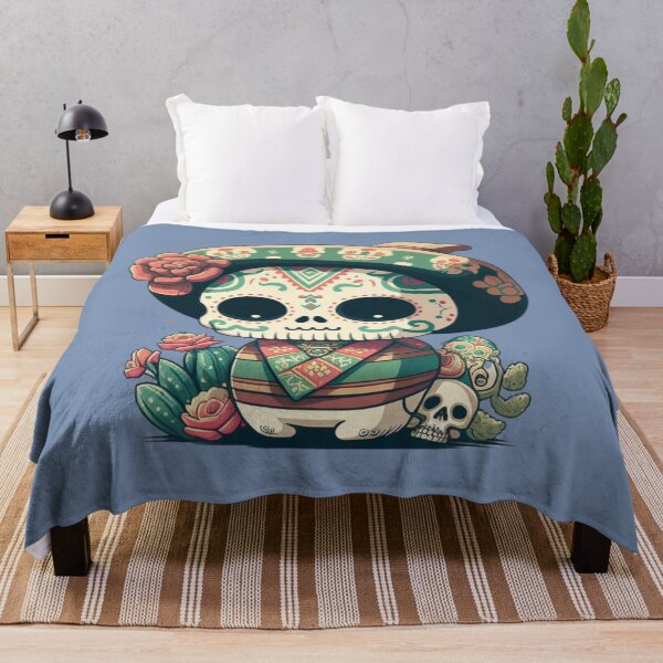Item preview, Mex Skull designed and sold by FedoraDesign.