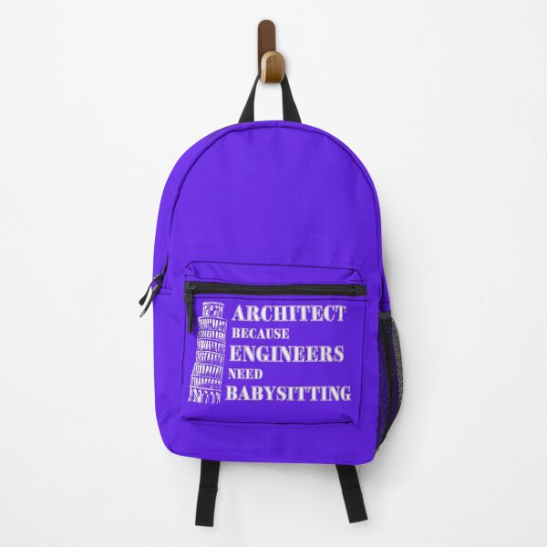 Item preview, Architect Because Engineers Need Babysitting (purple) designed and sold by Novelty-Shirts.