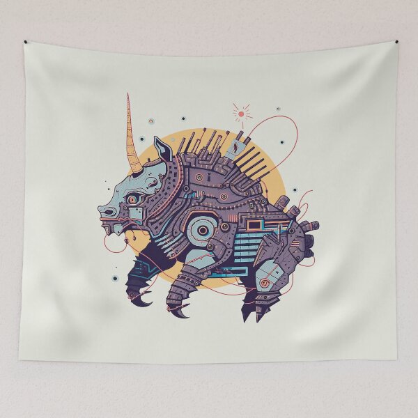 Item preview, Rhino Cyborg designed and sold by SerhiiArt.