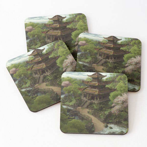 Item preview, Discovering the Secrets of the Ancient Japanese Temple in the Forest designed and sold by D3monic.
