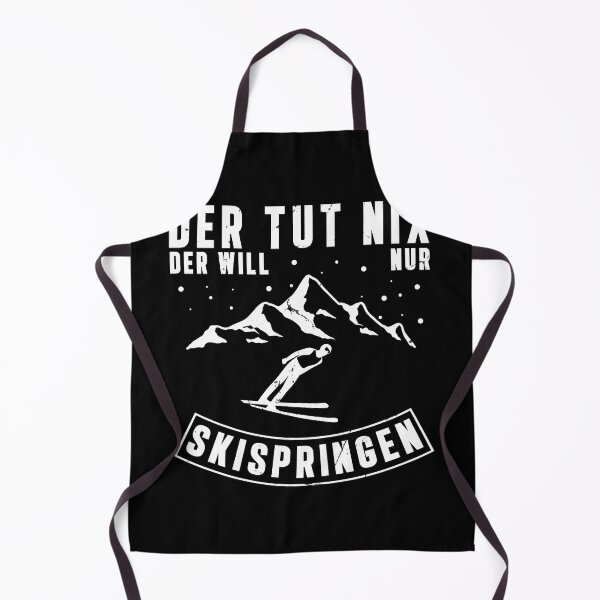 Item preview, Der Tut Nix Der Will Only Ski Jumping Funny Ski Jumping designed and sold by StrongShirts.