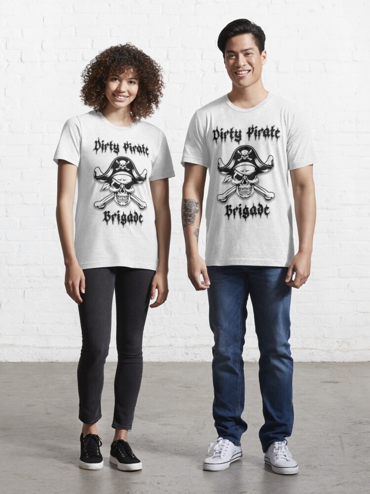 Pirate T-Shirt. Pirate Crew Unisex T-Shirt. 100% Ultra Cotton.