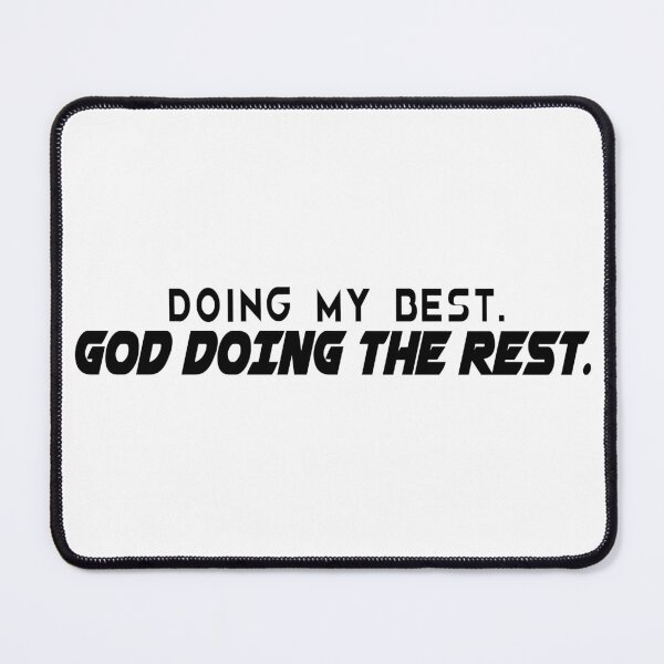 Item preview, doing my best god doing the rest designed and sold by ikrame-shop.