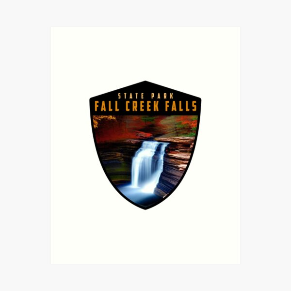 Item preview, Fall Creek Falls State Park in Tennessee designed and sold by CattlettArt.