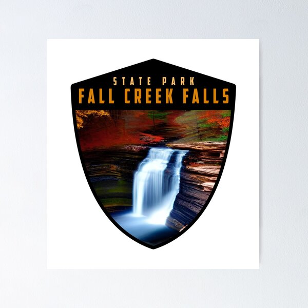 Item preview, Fall Creek Falls State Park in Tennessee designed and sold by CattlettArt.