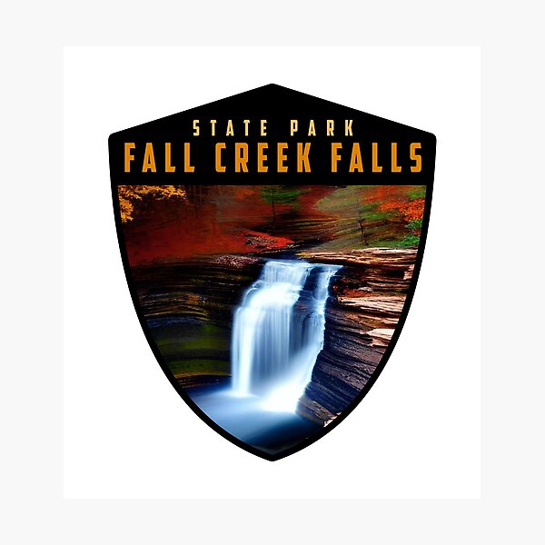 Item preview, Fall Creek Falls State Park in Tennessee designed and sold by CattlettArt.