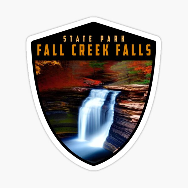 Item preview, Fall Creek Falls State Park in Tennessee designed and sold by CattlettArt.