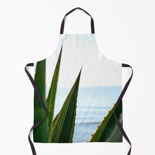 Item preview, Agave cactus and the blue sea / Ibiza Nature & Travel Photography designed and sold by Diana van Neck.
