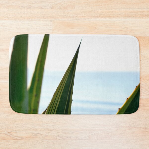 Item preview, Agave cactus and the blue sea / Ibiza Nature & Travel Photography  designed and sold by Diana van Neck.