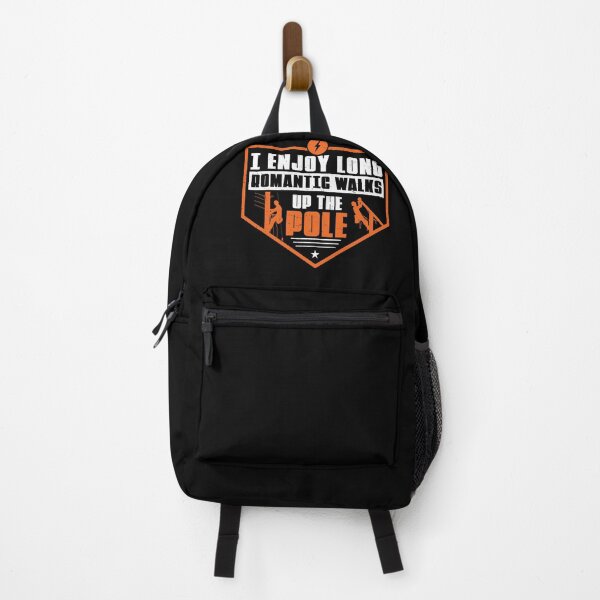 Item preview, I Enjoy Long Romantic Walks Funny Powerline Workers Lineman designed and sold by StrongShirts.