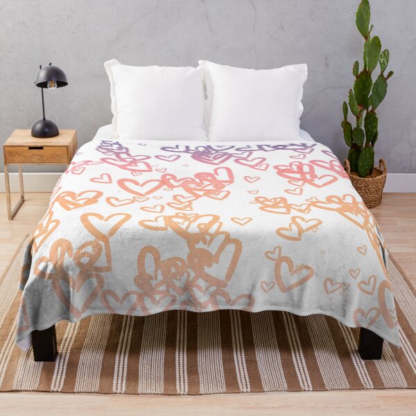 Item preview, Hearts Gradient - Sunset designed and sold by FinapplePudding.