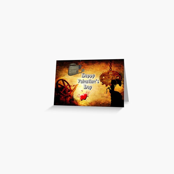 Happy Valentine Greeting Card