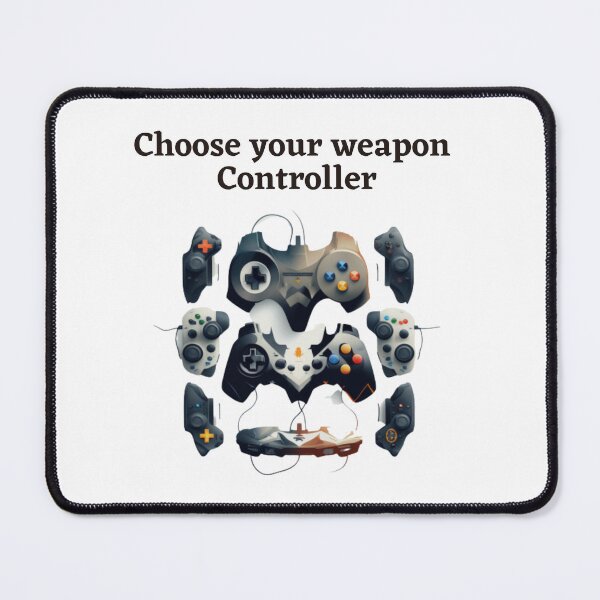 Item preview, Choose Your Weapon Controller Funny Gaming artwork For Gamers designed and sold by Gamicnum.