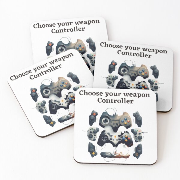 Item preview, Choose Your Weapon Controller Funny Gaming artwork For Gamers designed and sold by Gamicnum.