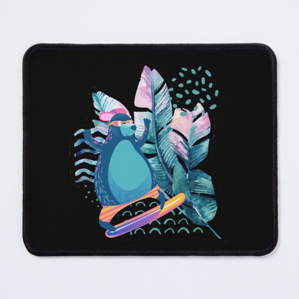Item preview, Tropical Bear Abstract Tropical Design designed and sold by Paula Helit.