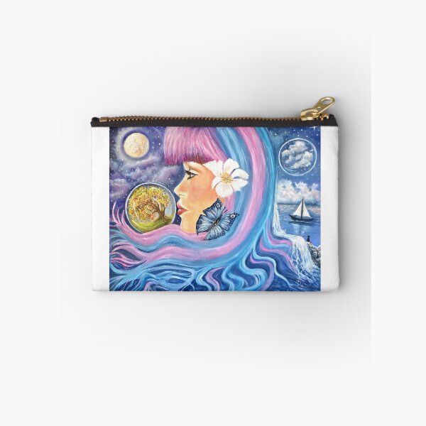 Item preview, Visionary art. A fantasy painting in oils designed and sold by OilPaintsHatts.