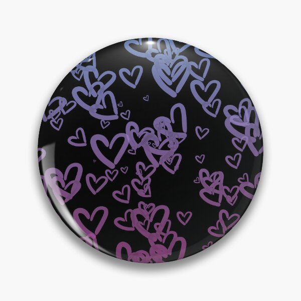 Item preview, Hearts Gradient - Dark Pink designed and sold by FinapplePudding.